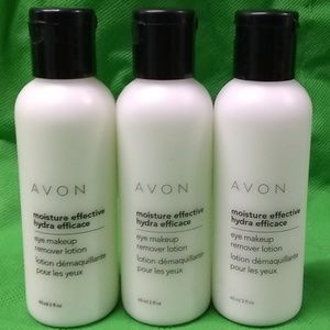 NWT 3 × 2 fl oz Avon Moisture Eyemakep Remover